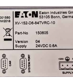 Eaton XV-152-D6-84TVRC-10 Operator Interface / HMI Terminal Eaton XV-152-D6-84TVRC-10 Operator Interface / HMI Terminal