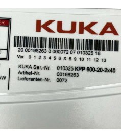 KUKA KPP 600-20 2x40 Power Module