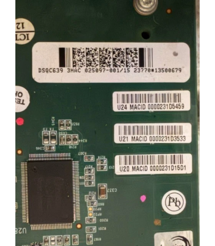 ABB DSQC639 3HAC025097-001-15 ABB DSQC639 3HAC025097-001-15