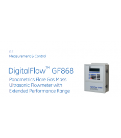 GE DigitalFlow GF868 & GF-1720E  ultrasonic flow meter