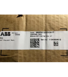 ABB 3AXD50000003417 Drive Option / Safety Accessory ABB 3AXD50000003417 Drive Option / Safety Accessory