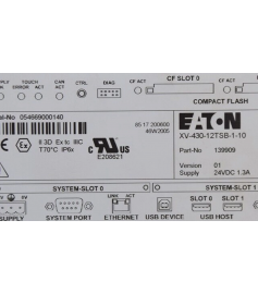 Eaton XV-430-12TSB-1-10 Industrial HMI Touch Operator Panel In stock Eaton XV-430-12TSB-1-10 Industrial HMI Touch Operator Panel In stock