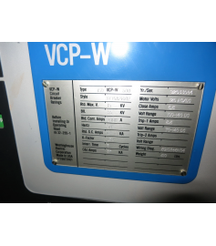 Westinghouse 150VCP-W500 | Vacuum Circuit Breaker | Power System Protection Equipment Spare Parts Westinghouse 150VCP-W500 | Vacuum Circuit Breaker | Power System Protection Equipment Spare Parts