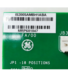 GE IS200SAMBH1ABA Mark VI Acoustic Monitoring Terminal Board