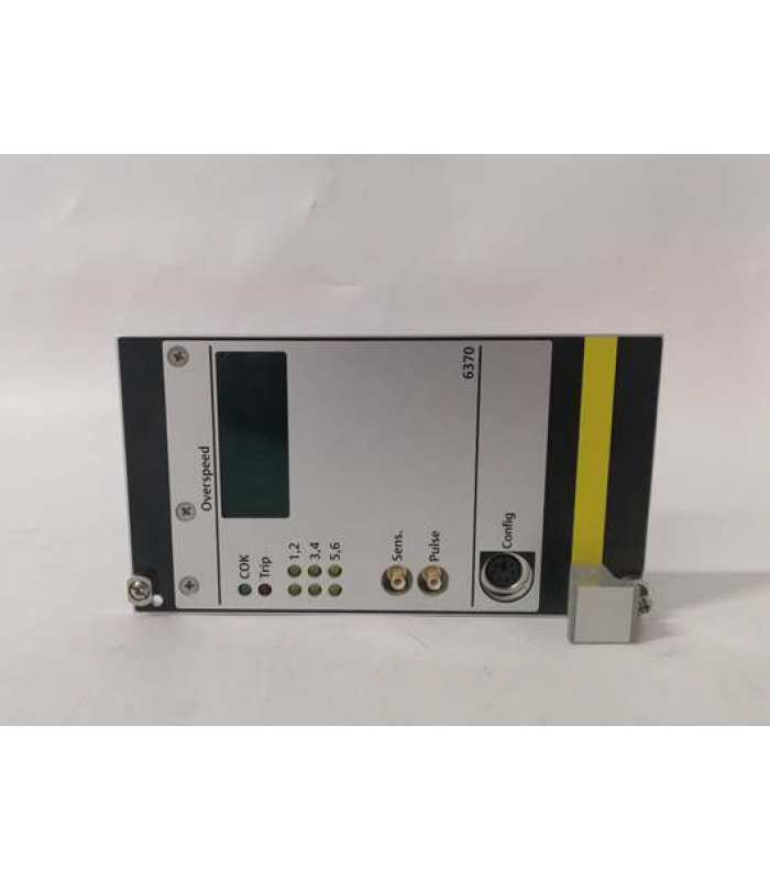 EMERSON A6370D Overspeed Protection Monitor Module EMERSON A6370D Overspeed Protection Monitor Module
