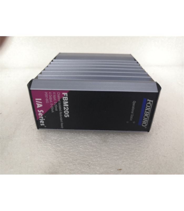FOXBORO FBM205 4AI+4AO 0~20.4mA Isolated HART Mixed Analog I O Module I A Series Compact 200 DCS