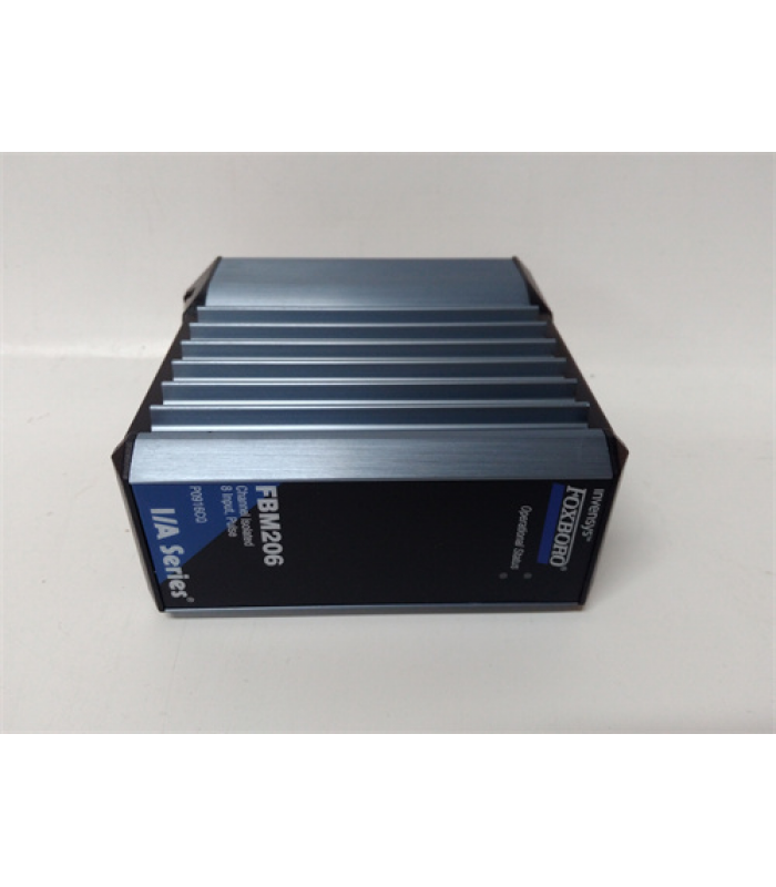 FOXBORO FBM206 8-Channel Galvanic Isolated Pulse Input Fieldbus Module I A Series DCS
