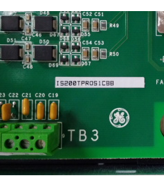 GE IS200TPROS1CBB Turbine Protection Relay Terminal Board