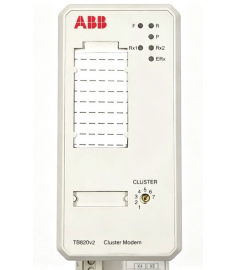 ABB TB820V2 3BSE013208R0001 Module Fiber Cluster Modem ABB TB820V2 3BSE013208R0001 Module Fiber Cluster Modem