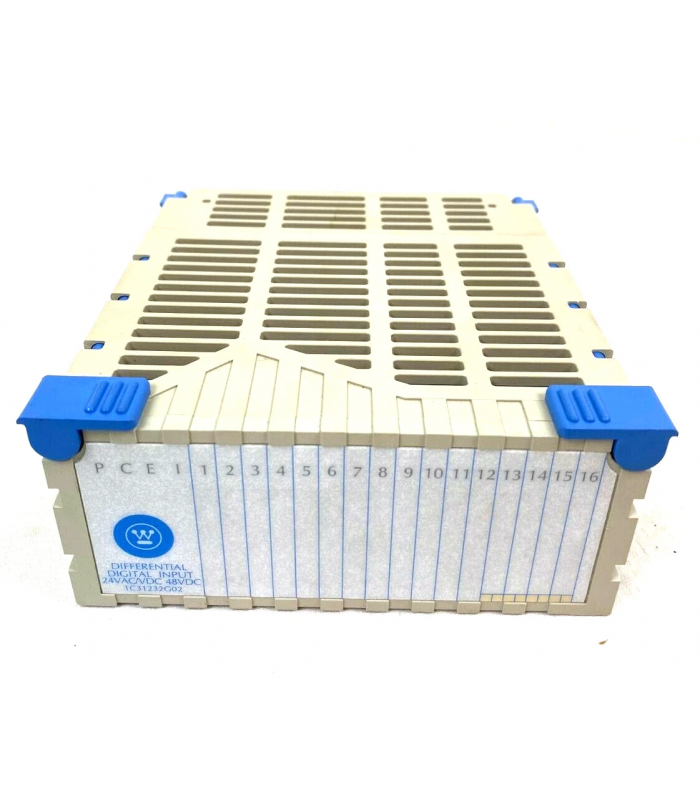Emerson 1C31232G02 16-Ch Differential Digital Input Module Ovation DCS (Westinghouse Legacy)