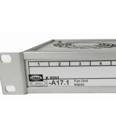HIMA K9203 996920302 19 Rack Cooling Fan Drawer HIMA K9203 996920302 19 Rack Cooling Fan Drawer
