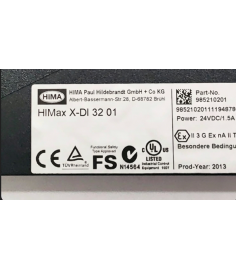 HIMA X-DI3201 985210201 Safety Digital Input Module (SIS) HIMA X-DI3201 985210201 Safety Digital Input Module (SIS)