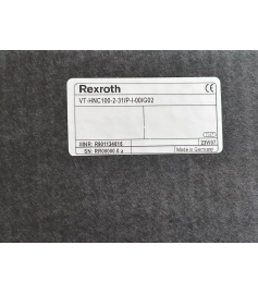 Rexroth VT-HNC100-2-30/P-I-00/G02  Control Valve