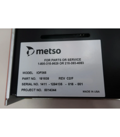 Metso IOP365  Analog Input/Output Module
