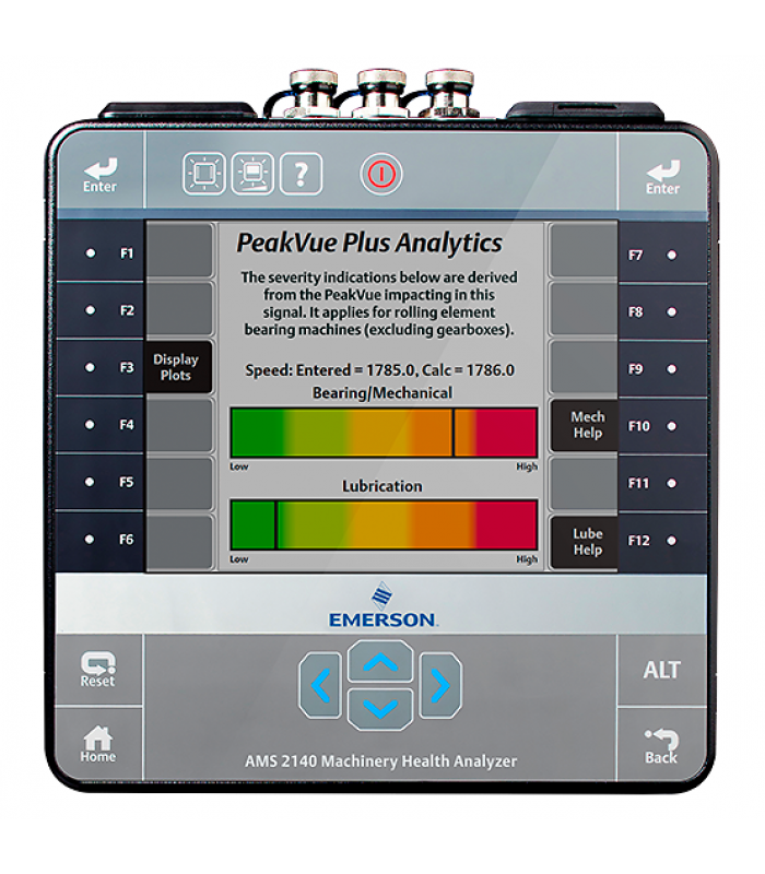 Emerson AMS-2140 Machinery Health Analyzer Emerson AMS-2140 Machinery Health Analyzer