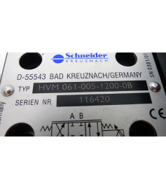 Schneider Kreuznach HVM 061-005-1200-0B  industrial optical component 