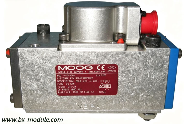 MOOG 351A7620P0102 High Precision Servo Controller jpg