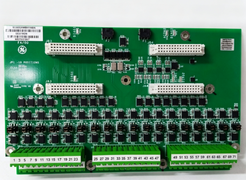 GE IS200SAMBH1ABA Mark VI Acoustic Monitoring Terminal Board | In Stock, Datasheet Available & Technical Support jpg