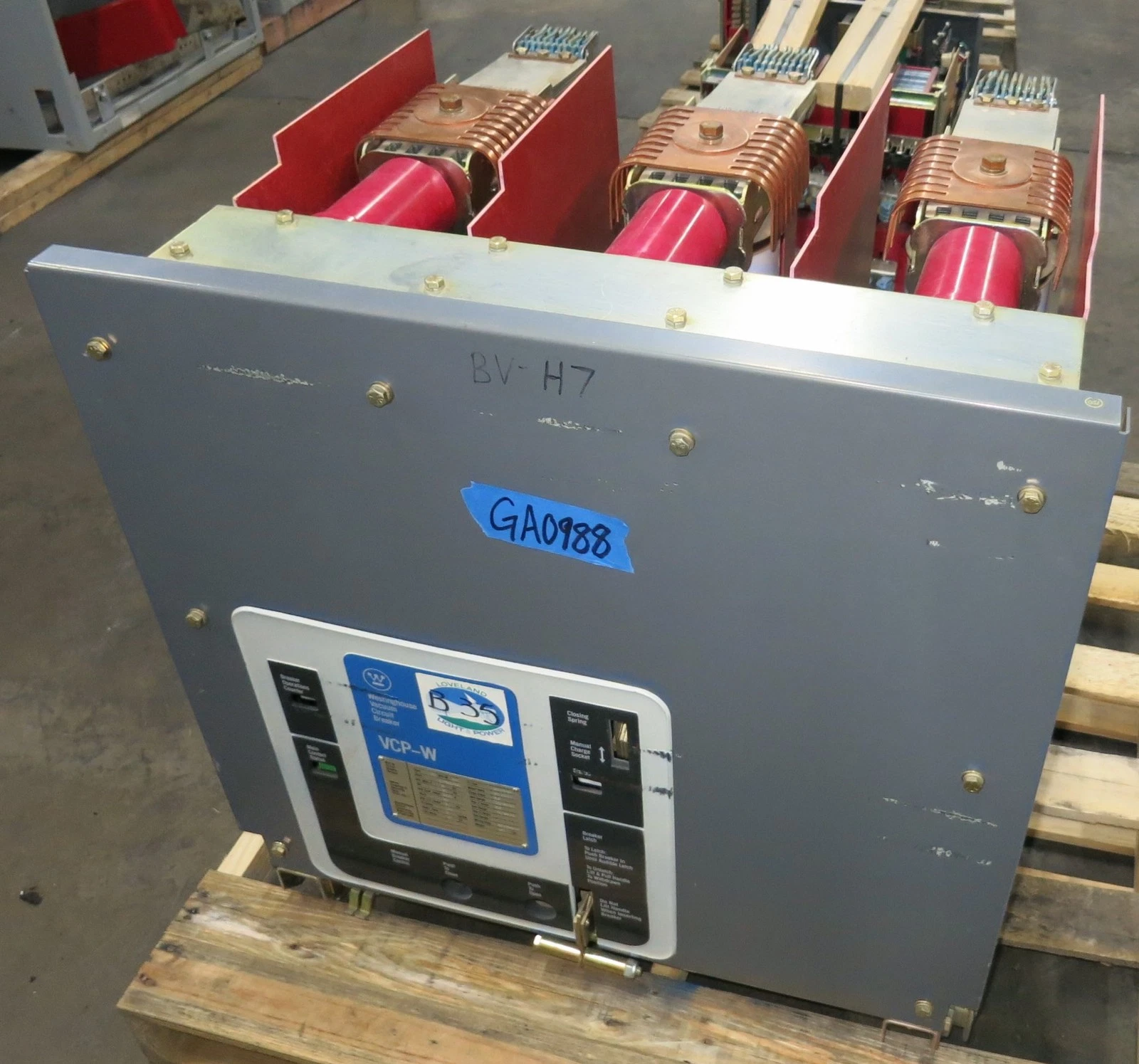 Westinghouse 150VCP-W500 | Vacuum Circuit Breaker | Power System Protection Equipment Spare Parts jpg