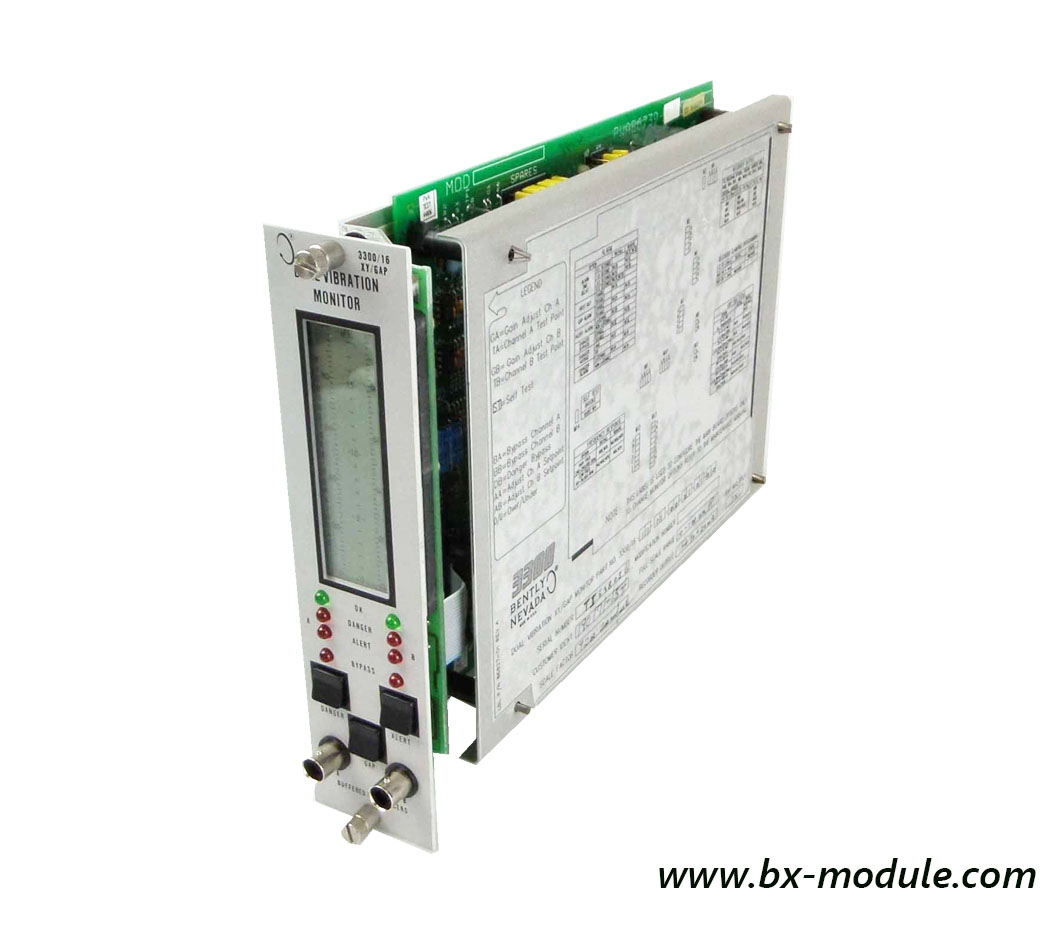 Bently Nevada 3300/16-11 | Dual Vibration Monitor Module | Machinery Protection System Spare Parts jpg