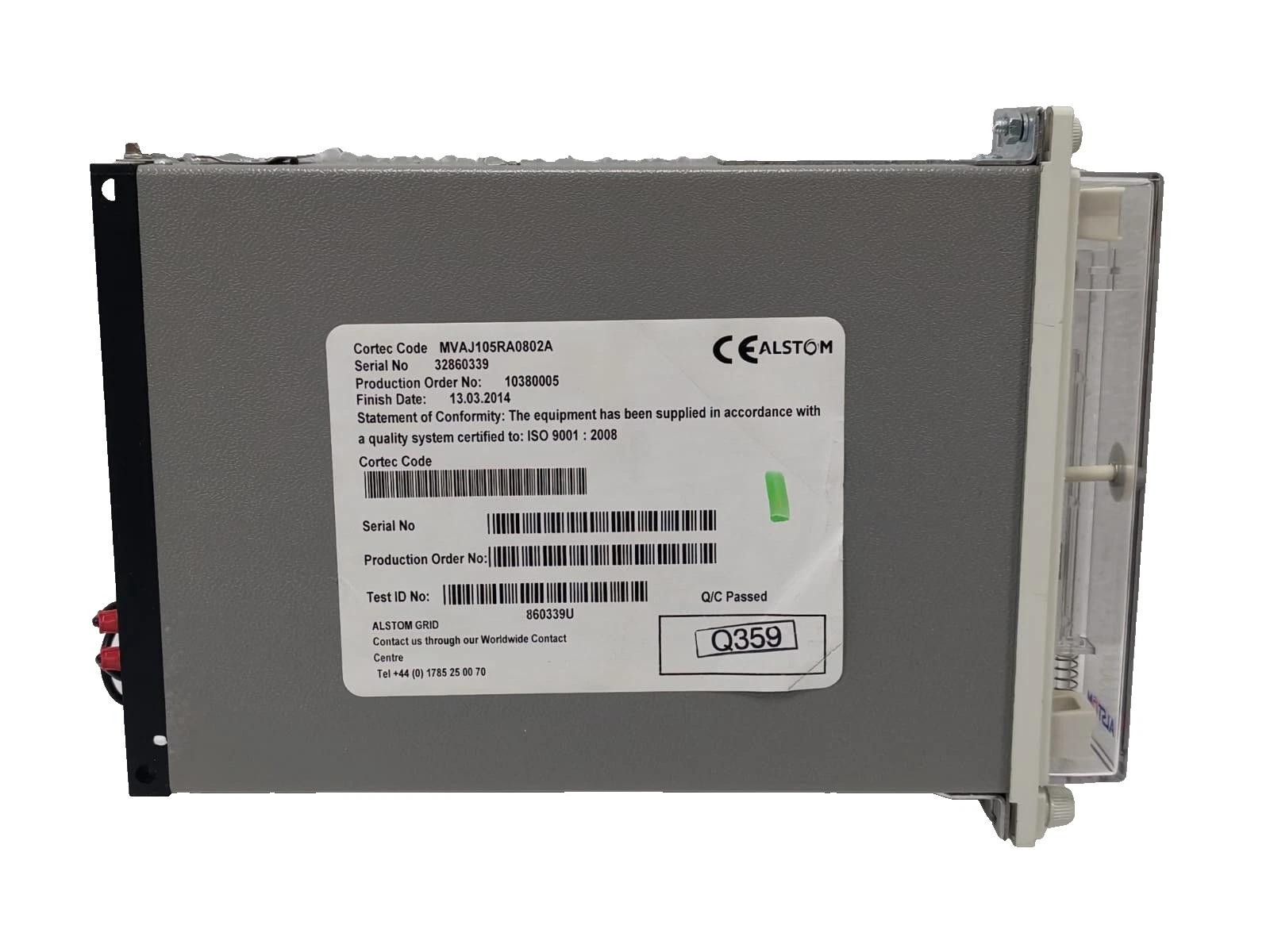 ALSTOM MVAJ105RA0802A | Protective Relay Module