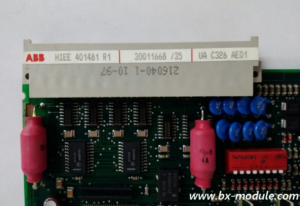ABB UAC326AE01 HIEE401481R0001 Excitation Control Interface Module jpg