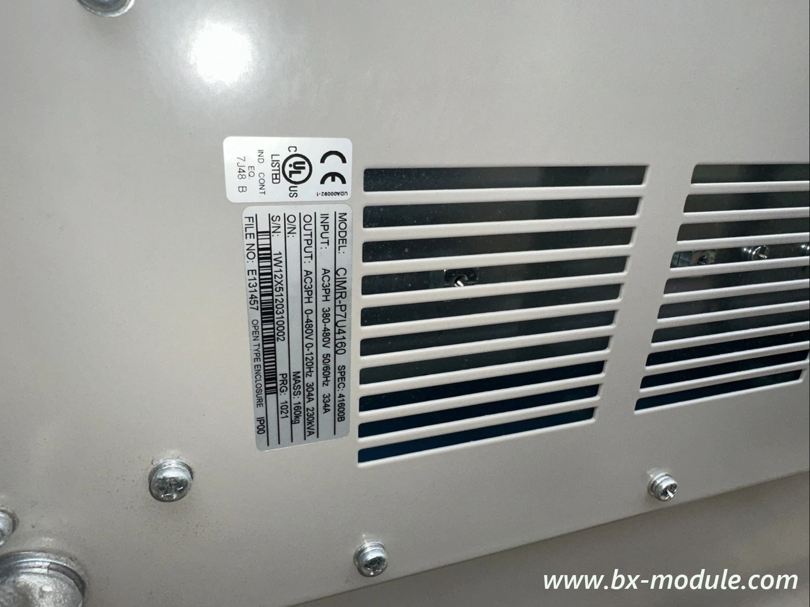 Yaskawa CIMR-P7U4160 Variable Frequency Drive VFD Inverter jpg