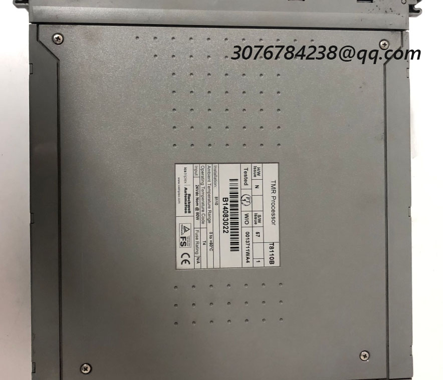 ICS TRIPLEX T8100 TMR Main Controller Chassis